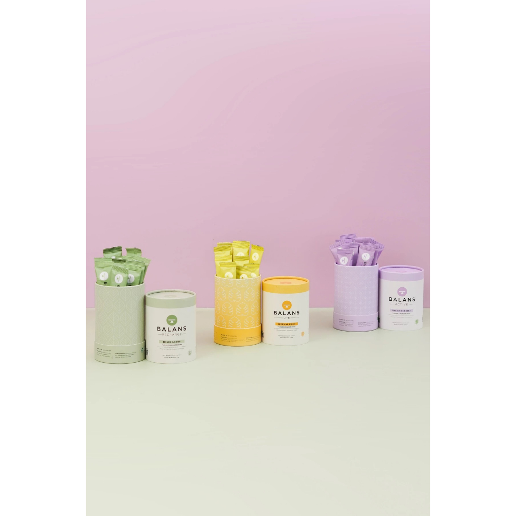 

XMASTER BALANS RECHARGE HONEY LEMON / BALANS ACTIVE MIX BERRIES / BALANS LITE TROPICAL FRUITS /