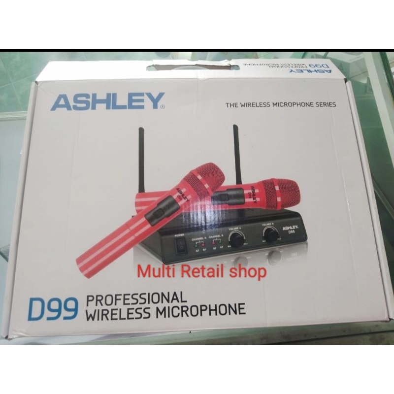 Mic Wireless Ashley D99 Original Ashley D 99