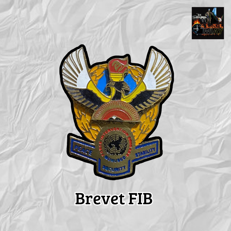 Pin / Bros / Wings / Brevet FIB TNI/POLRI