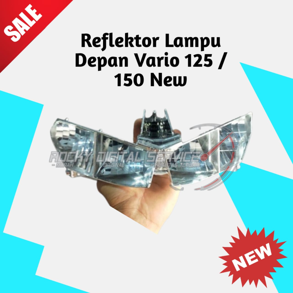 Reflektor Lampu Depan Vario 125 New Vario 150 New 2018 2019 2020 2021 Original AHM Honda