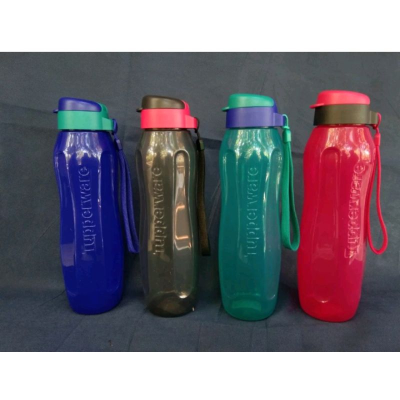 Tupperware botol minum botol eco 1 liter Tupperware botol tutup flip