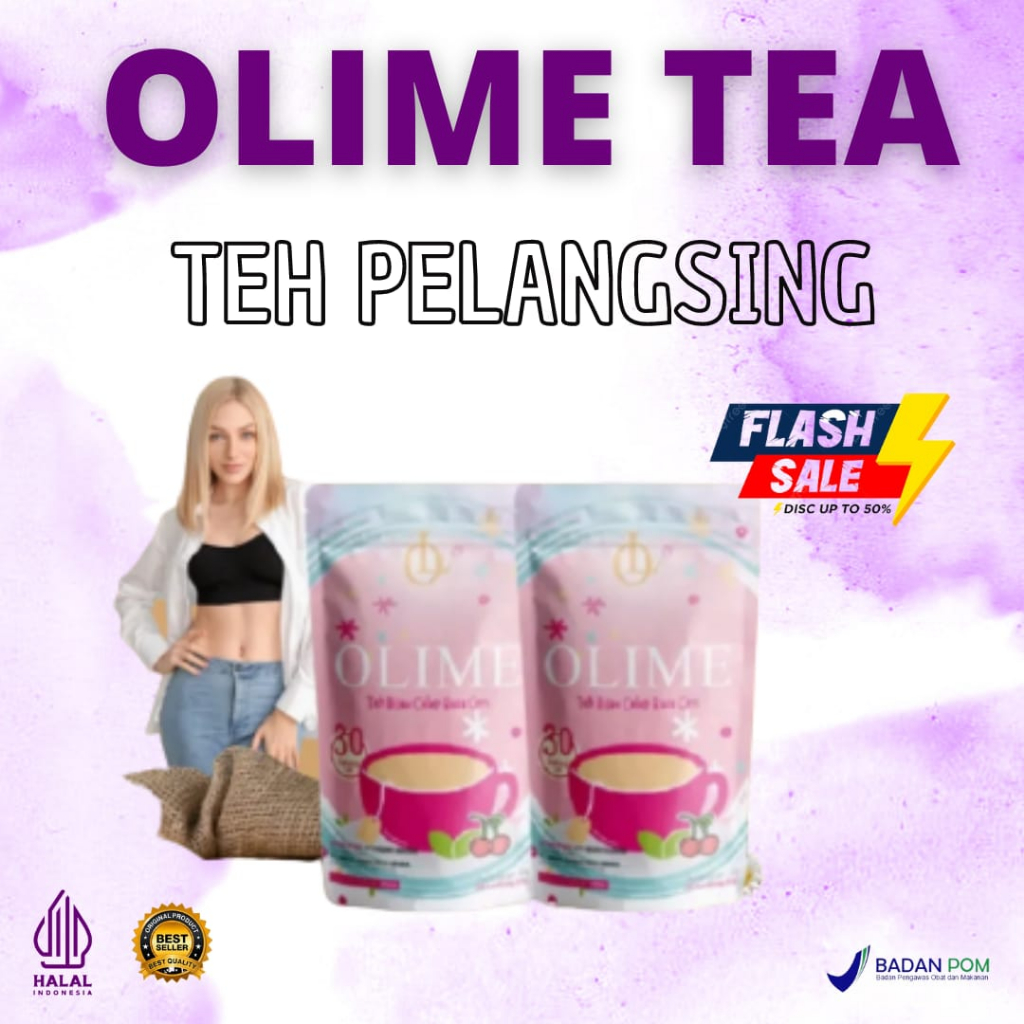 

Teh Pelangsing Badan Olime Teh Diet Alami Paling Ampuh Original Bpom