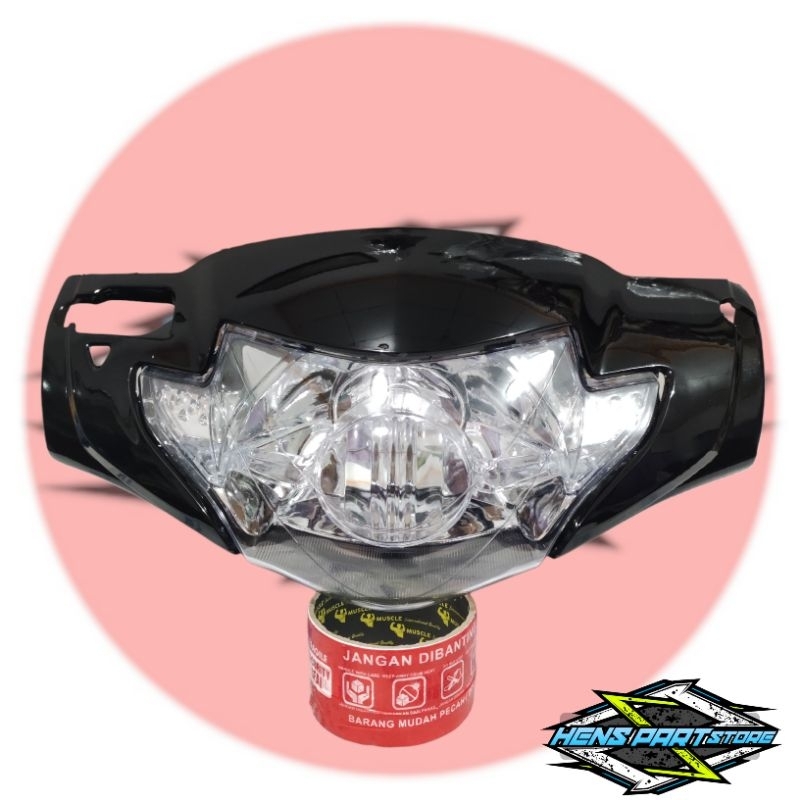Batok Totok Kepala Depan Set Reflektor Lampu Depan Honda Supra X125 Lama Supra X 125 Old