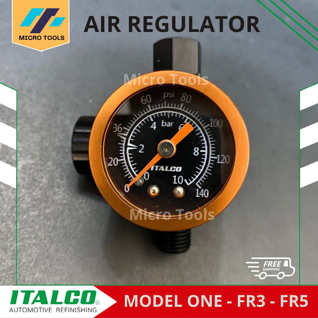 Air Regulator Spray Gun ITALCO MODEL ONE - FR3 - FR5