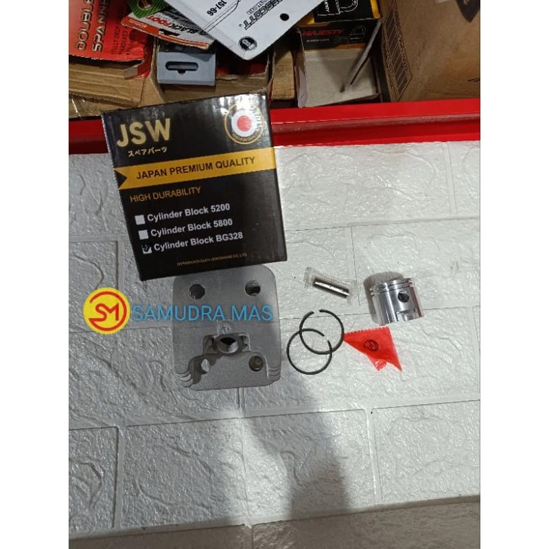 JSW CYLINDER BLOK BG 328 MESIN BABAT BLOK MESIN BABAT