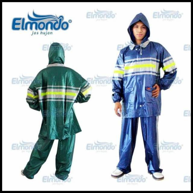 Jas Hujan Jumbo Karet BIG SIZE XXL Fortuna Elmondo 912 / Jas Hujan Elmondo Baju Celana Fortuna 912