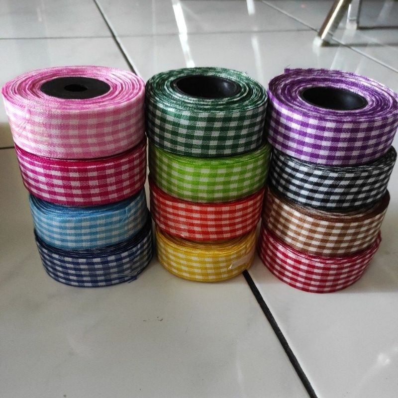 

(((HARGA PER METER)))PITA KOTAK lebar 2,5cm PER METER