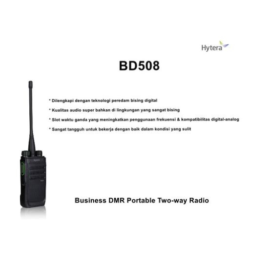 Hytera BD508 Digital Analog Business DMR Portable Two-way Radio