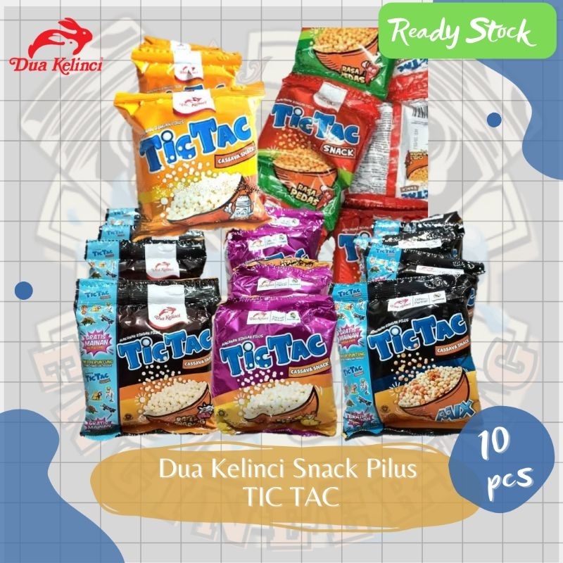 

TicTac Snack Pilus DUA KELINCI Isi 10pcs