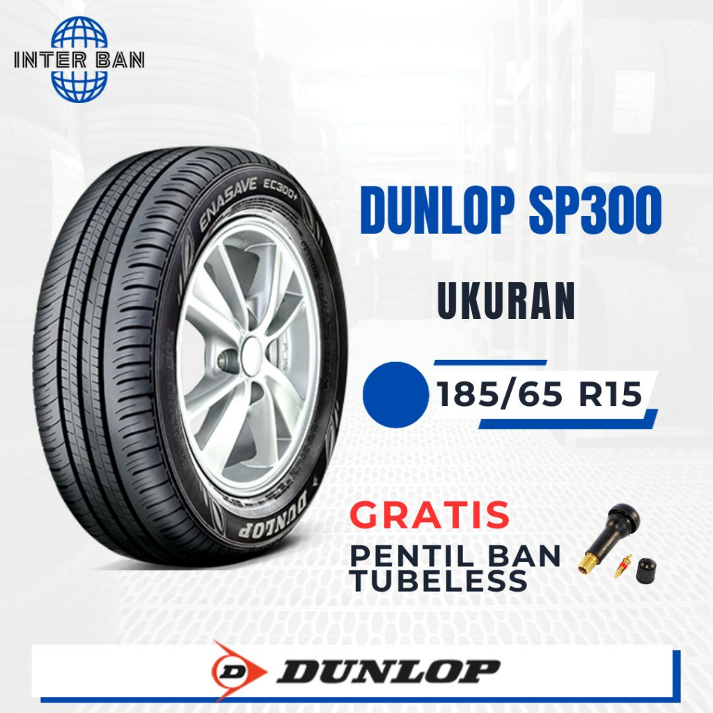 Ban Dunlop SP300 185/65 R15 - Untuk Mobil Freed, Livina, Ertiga, Mobilio, Avanza, Xenia