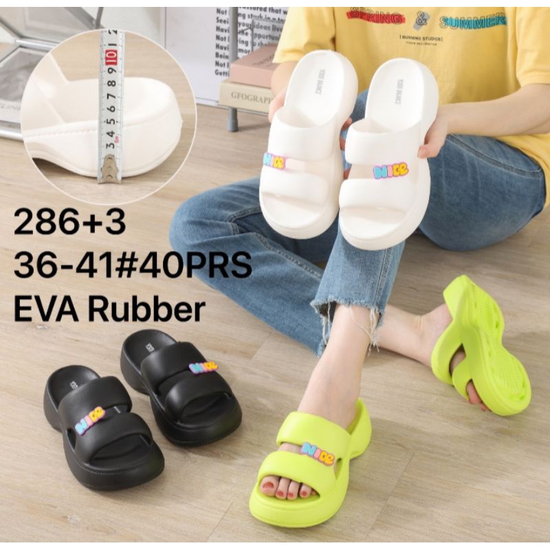 Sandal.Spon Eva Rubber Ban Dua Nice Balance 286