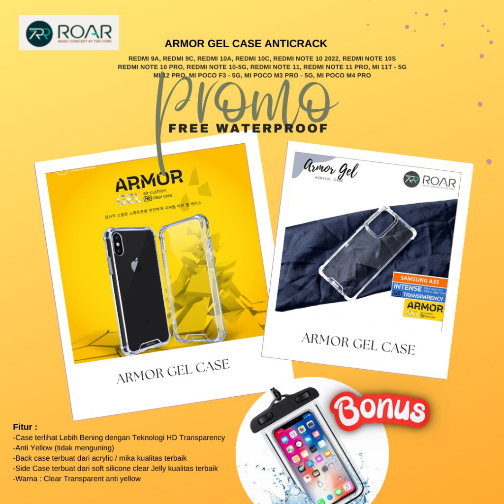 Grosir Softcase anticrack XIAOMI Redmi 9A 9C 10A 10C