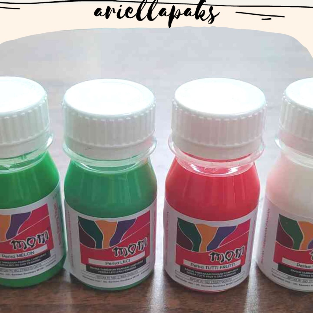 Perisa / Essence “MOM” 40ML rasa TUTTI FRUTTI untuk ES / Minuman / KUE Perisa / Essence “MOM” 40ML r