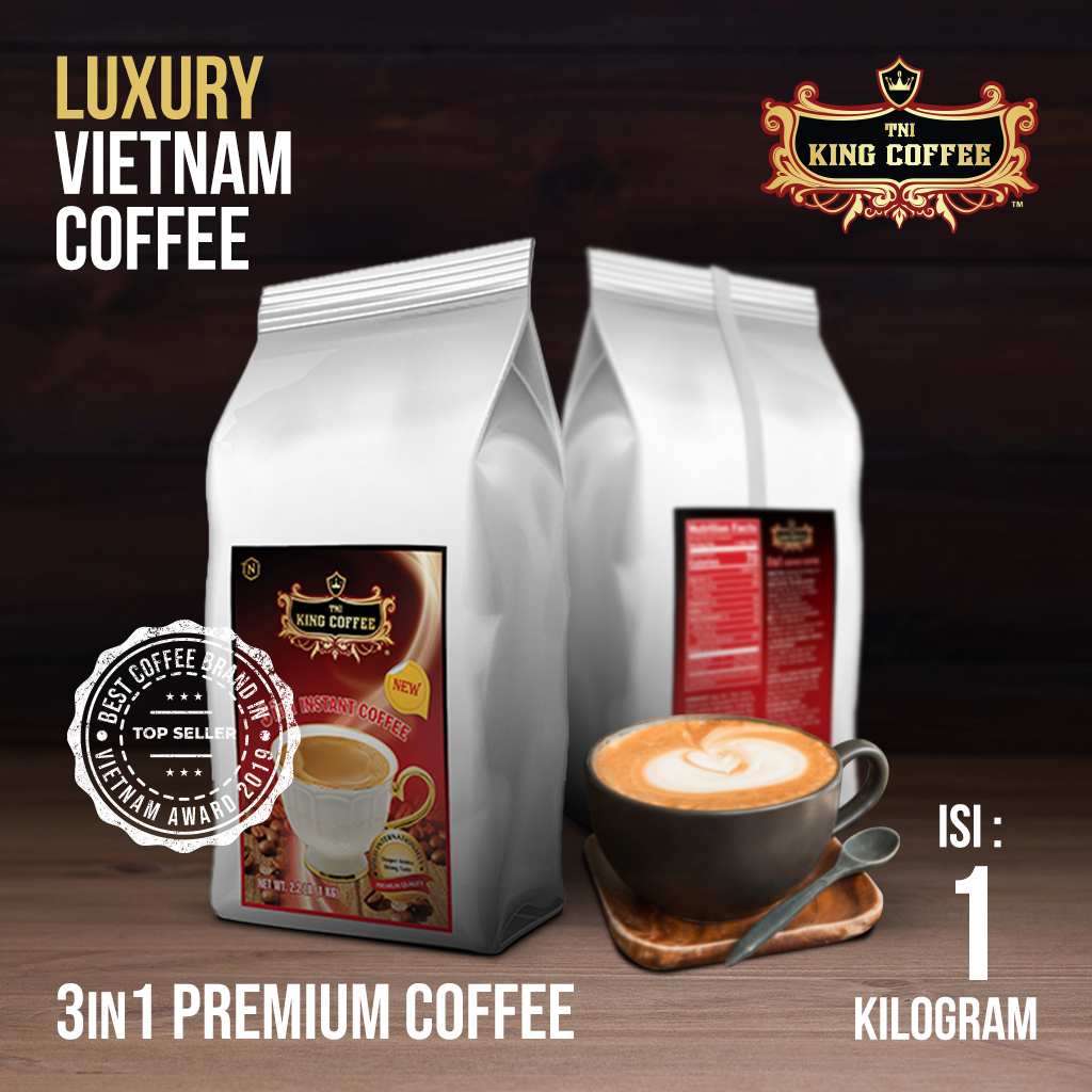 

Kopi Instan Import Vietnam Trung Nguyen King Coffee 3 In 1 Isi 1 Kg