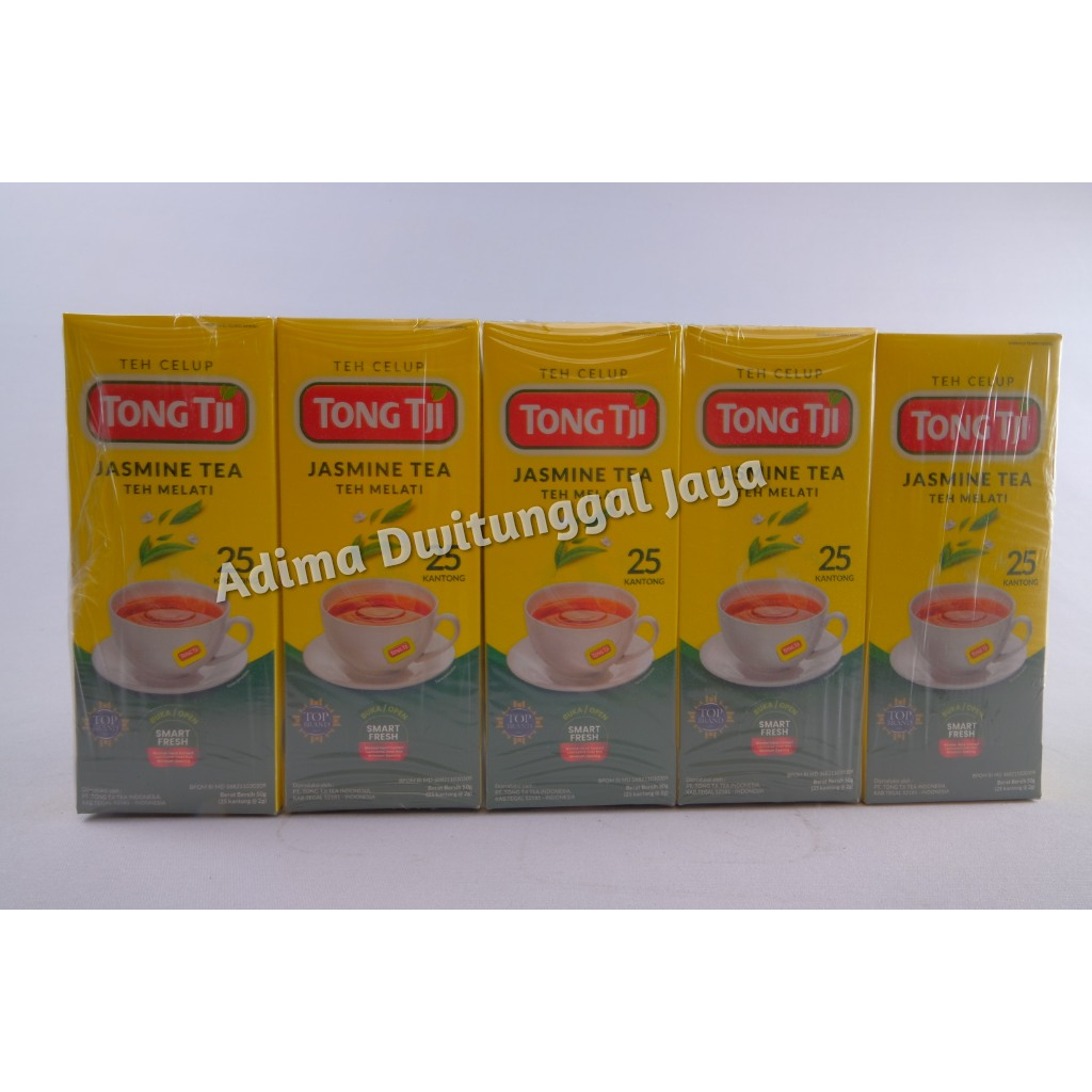 

Teh Tong Tji Jasmine / Teh Celup Non Envelope 25's x 2gr (5 Box)