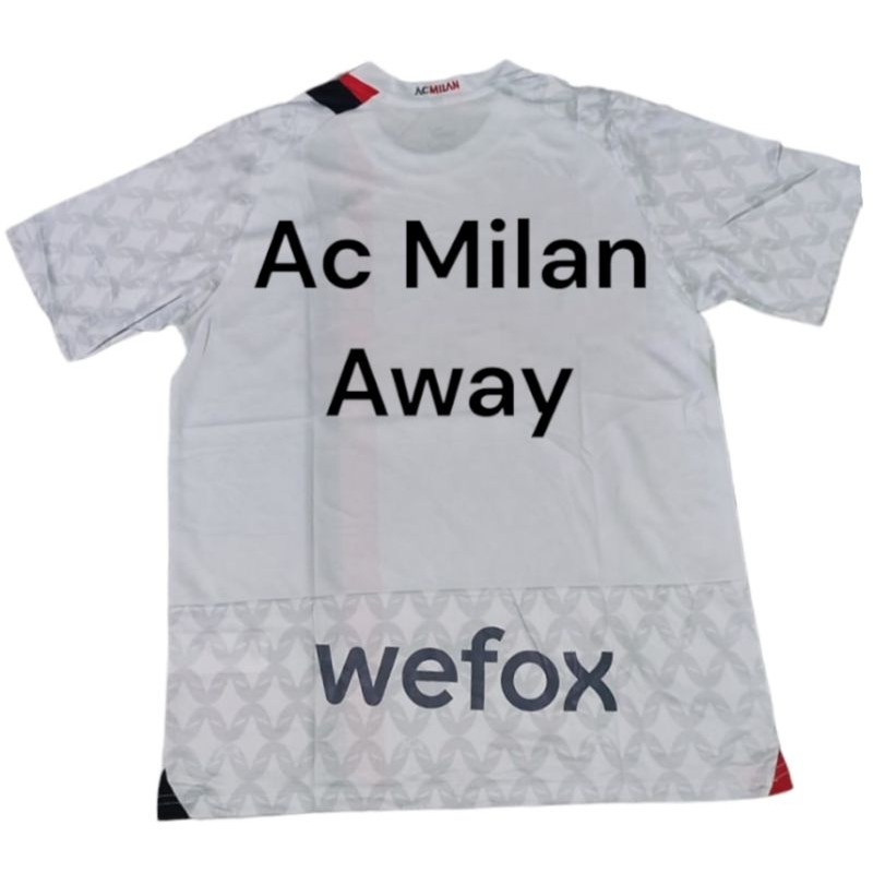 Jersey Ac Milan Away 2023/2024