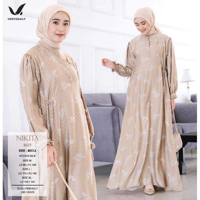 (NEW)GAMIS WANITA OOTD//NIKITA BY VENTE DAILY