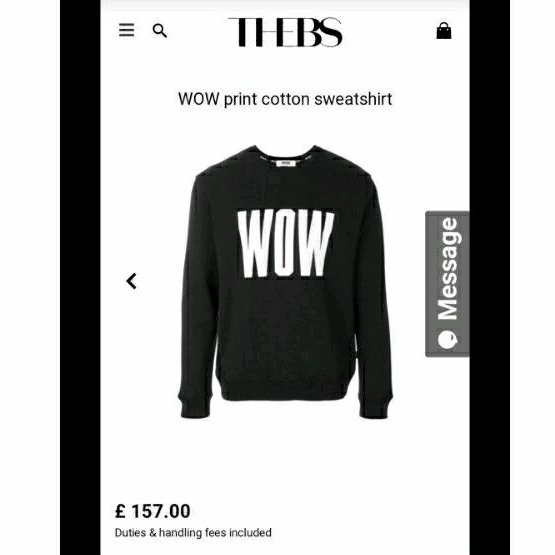 Crewneck "MSGM" Italy