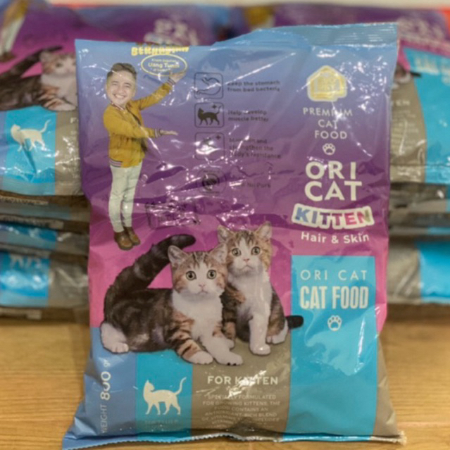 ORI CAT KITTEN 800gram | Makanan Kucing Ori Cat Kitten | Ori Cat Kitten Cat Food 800gram