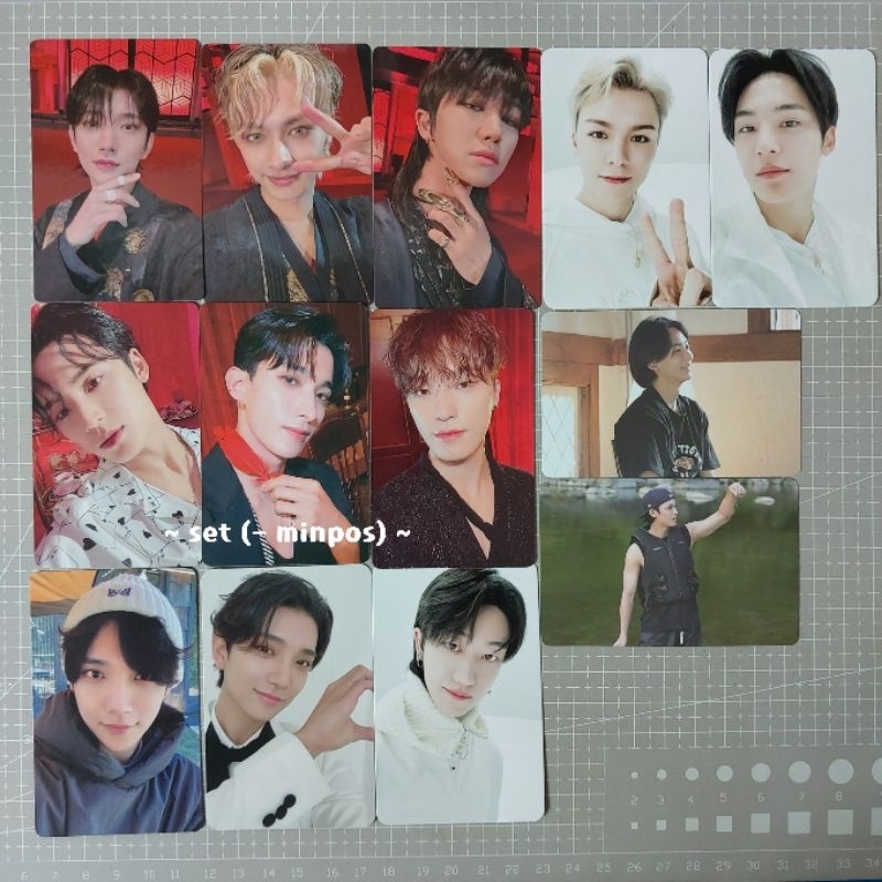 [all 30k each] photocard seventeen || fml deluxe sg23 going magazine in the soop || mingyu joshua th