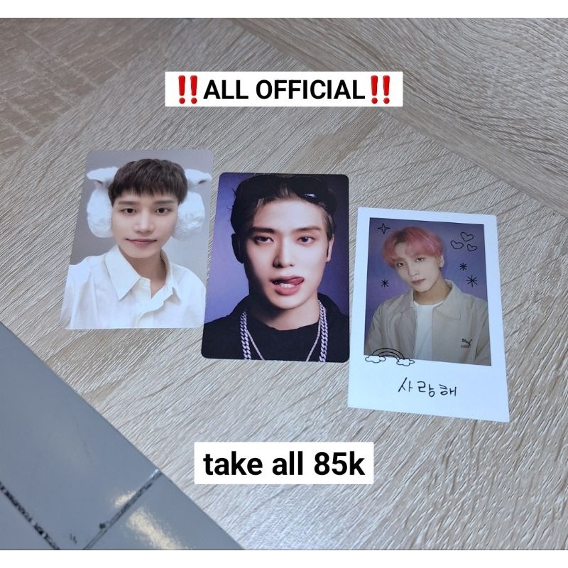 PC Photocard Jaehyun melet smc smart album 2 baddies pair Taeil Haechan Photocard NCT 127