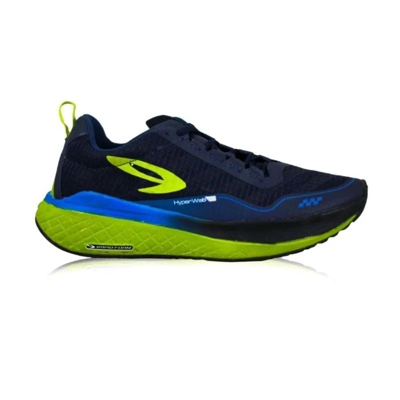 910Nineten Sepatu Lari - ULTRA EKIDEN - HITAM BIRU HIJAU