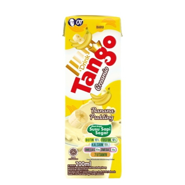 

Tango Drink Creamio Susu UHT Banana Pudding 200 ml