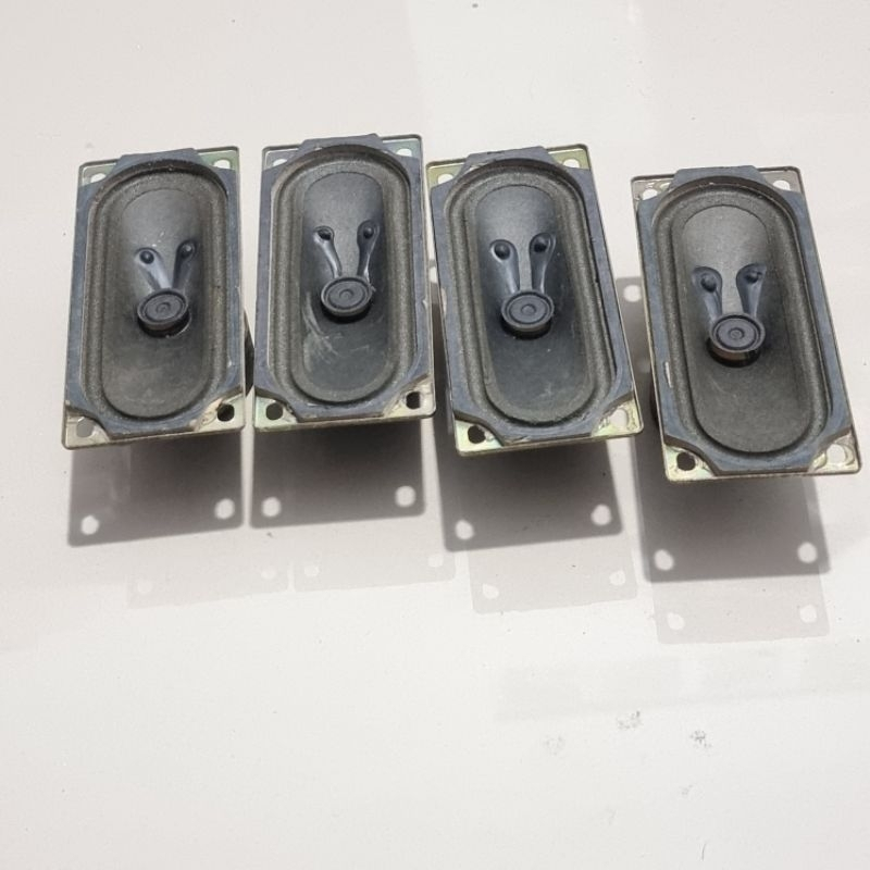 Speaker oval Salon oval suara jernih Joss siap rakit cabutan normal Suara jernih Empuk