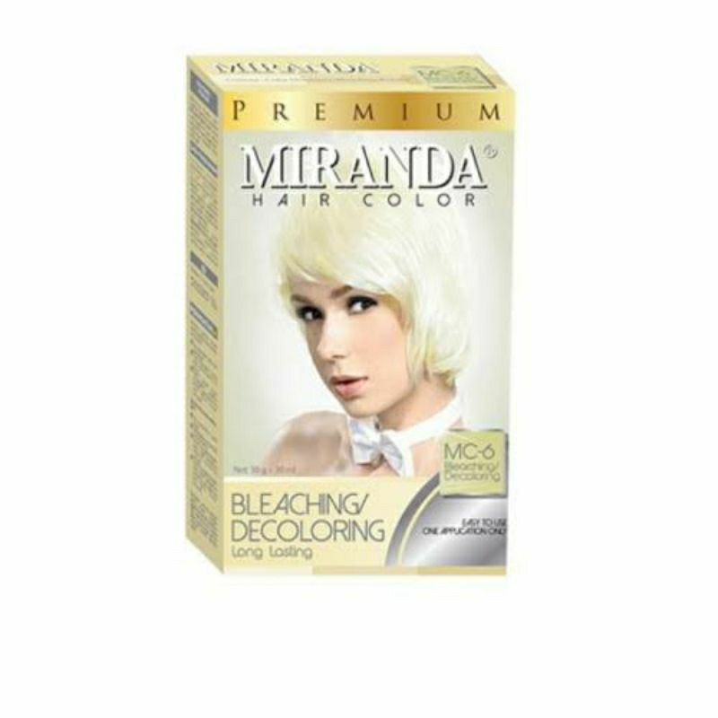 semir rambut hair color miranda 30ml | skn | cat rambut warna putih