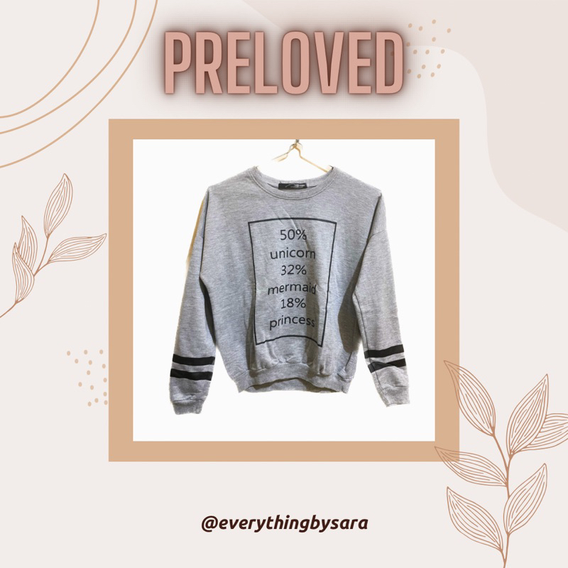 Crewneck Preloved : BW Studio Crewneck Women