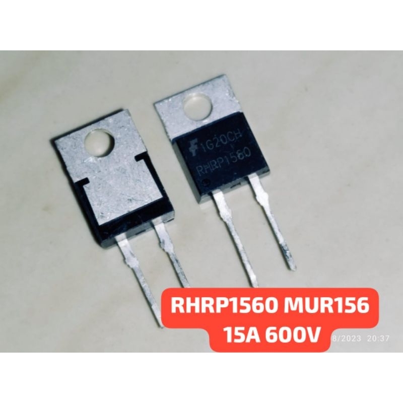 DIODA UltraFast RHRP1560 MUR1560 SMPS UF MUR 1560 15A 600V