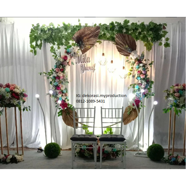 BACKDROP LAMARAN II BACKDROP AKAD NIKAH II BACKDROP ULTAH
