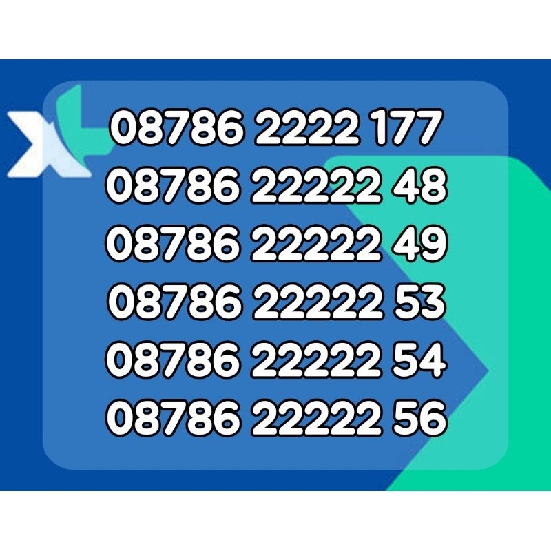 Nomor Cantik XL Panca 2 | XL 22222