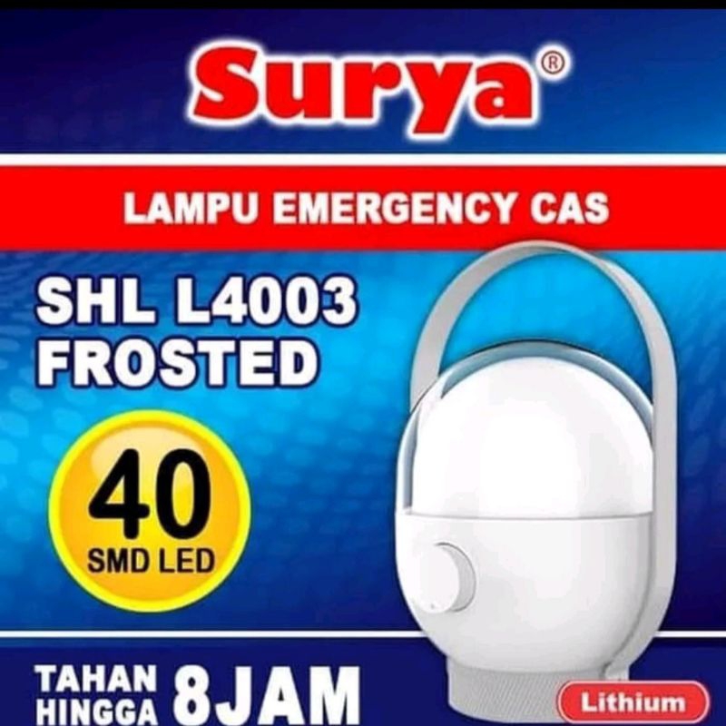 Lampu emergency tahan lama model gantung