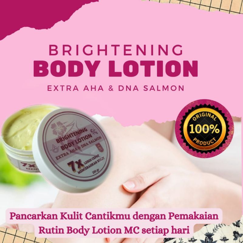 READY - BODY LOTION WHITENING MC - Body Lotion MC Extra AHA & DNA Salmon - Body Lotion Ampuh Memutih