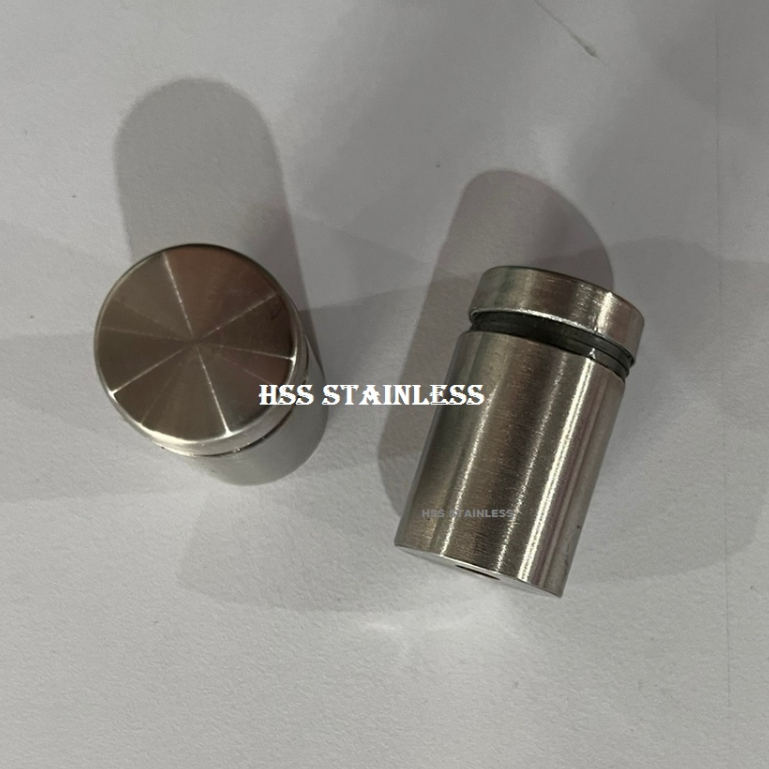 PEN IKLAN / PIN KACA / PAKU KRAN 1"INCH X 3CM STAINLESS SUS 201- Baut Akrilik / Baut Kaca / Sign Boa