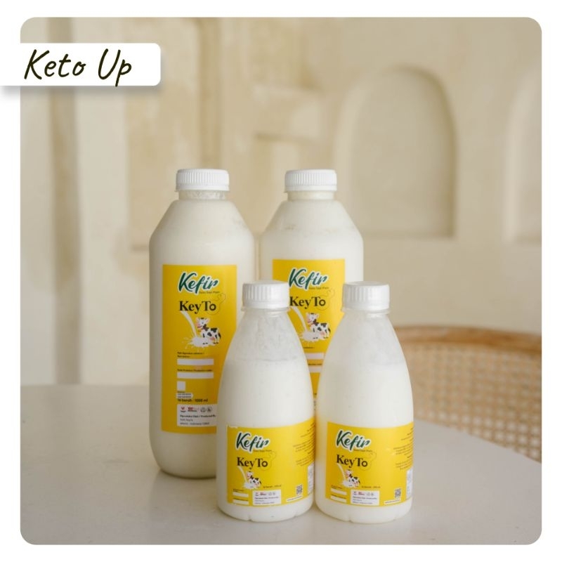 

Kefir Original Berkualitas Keto Diabetic Friendly 1 Liter