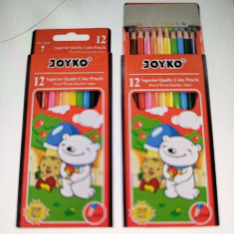 

pensil warna joyko isi 12