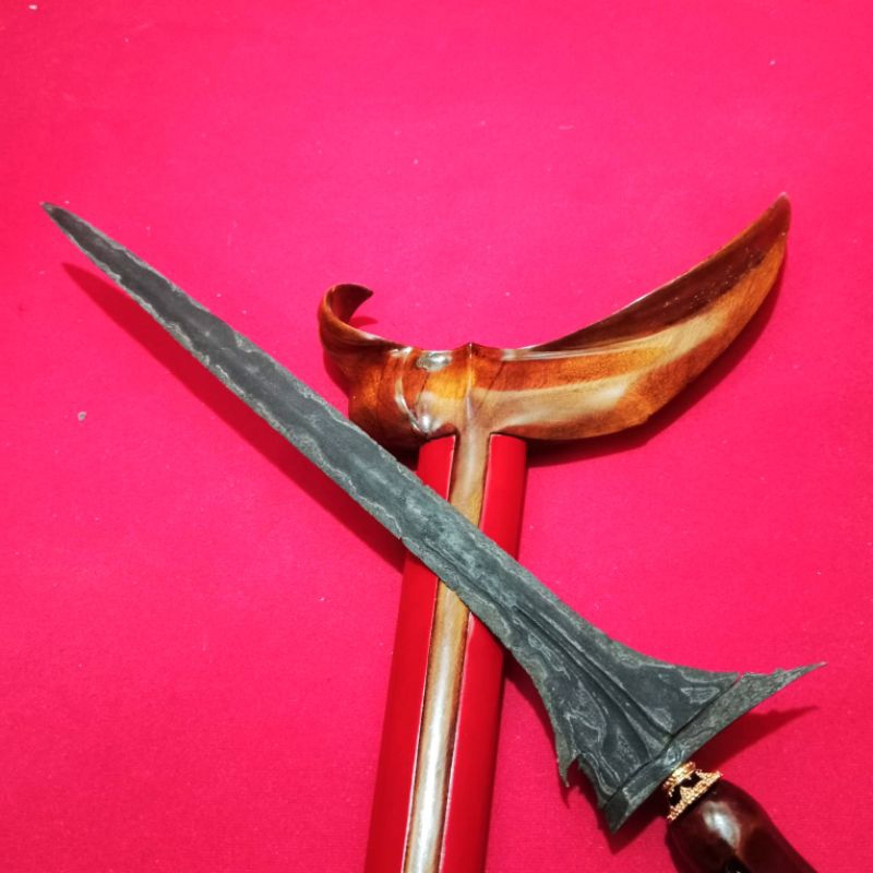 Keris Sepuh Dhapur Sinom Pamor Wengkon Tangguh Mataram Tua
