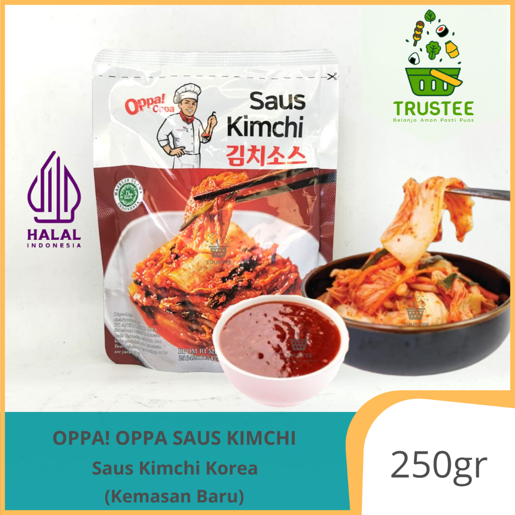 

Oppa! Saus Kimchi Khas Korea / Kimci Sauce Korean Halal 250gr