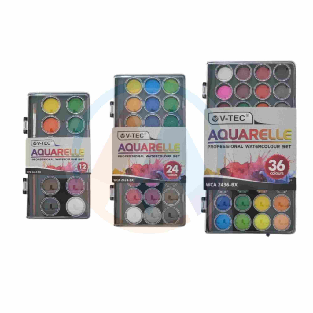 

V-TEC AQUARELLE Watercolour Set