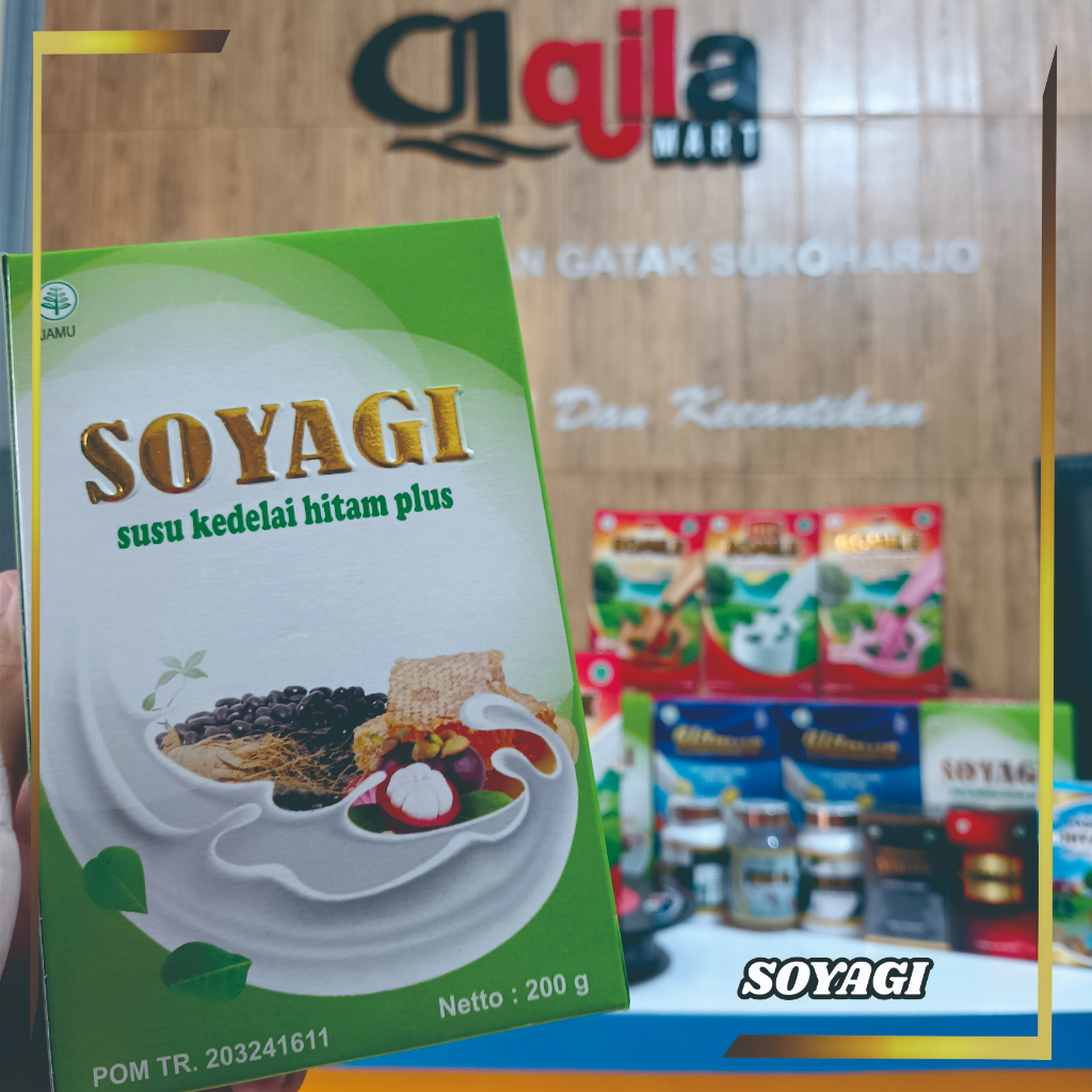 

SOYAGI SUSU DIET Susu Kedelai Hitam Plus Herbal