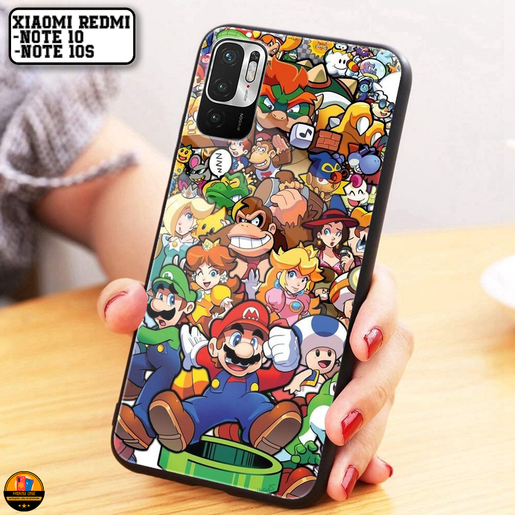 Case XIAOMI REDMI NOTE 10 / NOTE 10S - Casing REDMI NOTE 10 / NOTE 10S Terbaru 2023 MIRACLE CASE [ M