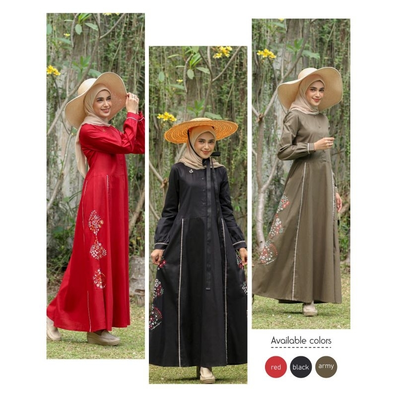 DANNIS/ ABAYA TERBARU DEWASA SIZE XS-XXL
