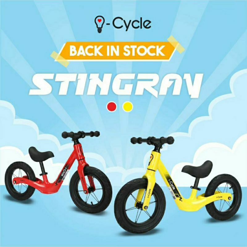 I-Cycle Balance Bike Stingray - Push Bike
