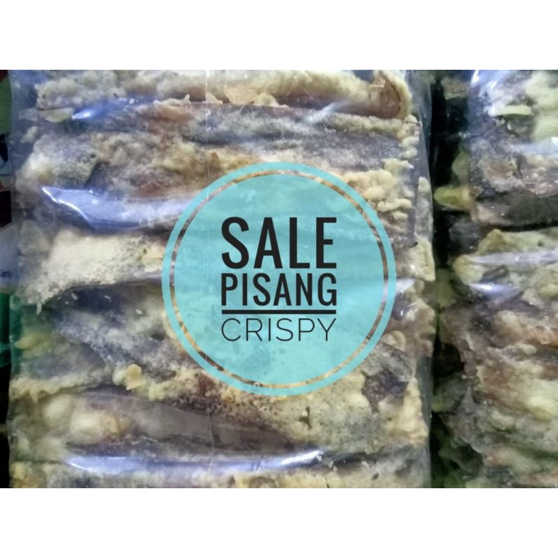 

Sale Pisang Lidah Crispy Manis Wangi Renyah 250gram