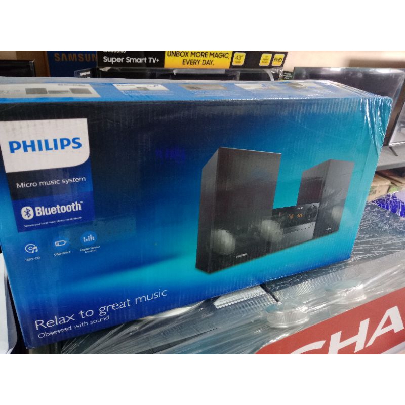 micro hi-fi bluetooth speaker Philips ( btm2310/12 )