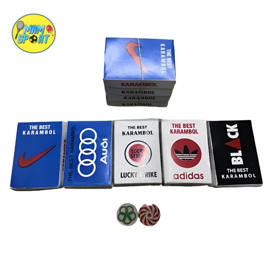 biji karambol mika 4mm