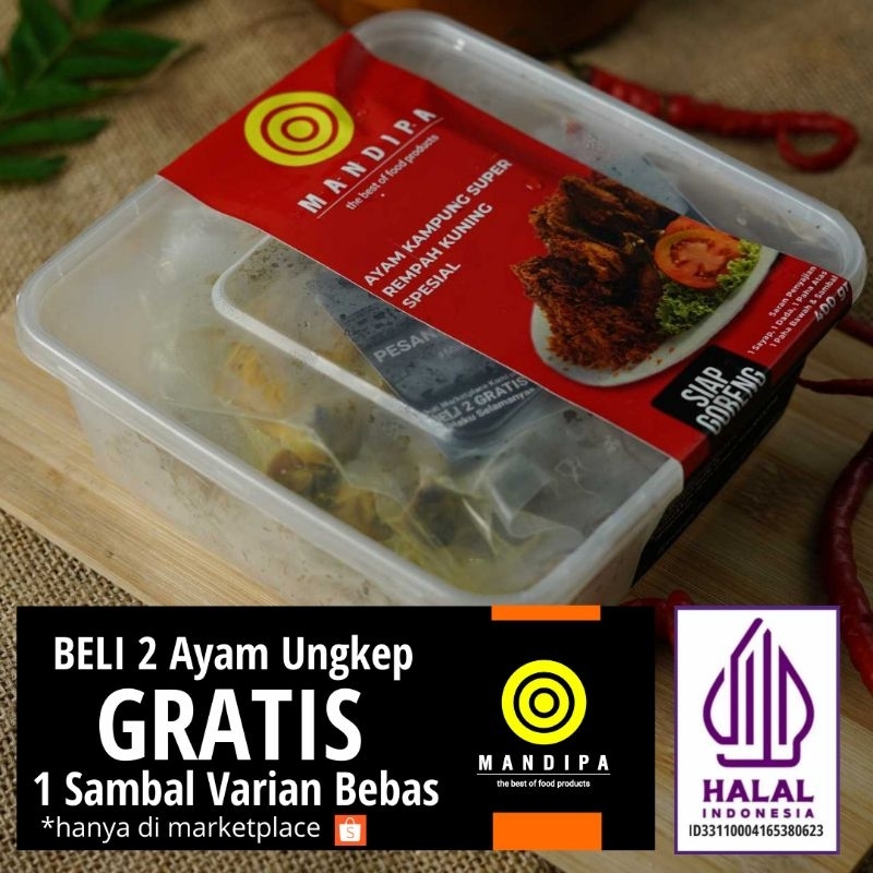 

Ayam Ungkep Rempah Spesial khas Mandipa