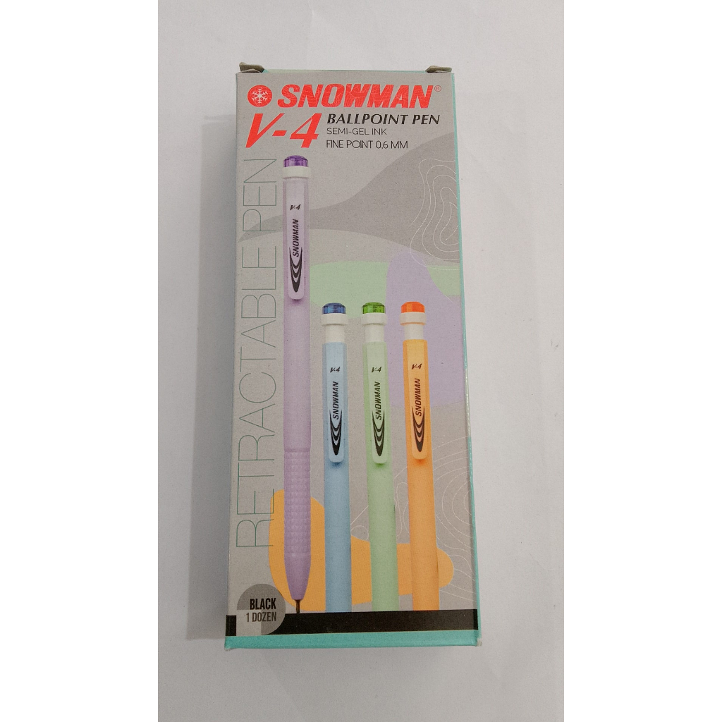 

Pulpen Snowman V-4